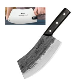 Hand Forged Chef Knife With Sheath (Option: Hand Forged Chef Knife)